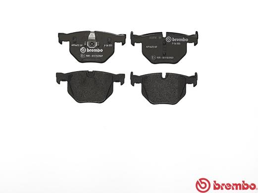A.B.S. P 06 033 BREMBO Bremsbelagsatz, Scheibenbremse